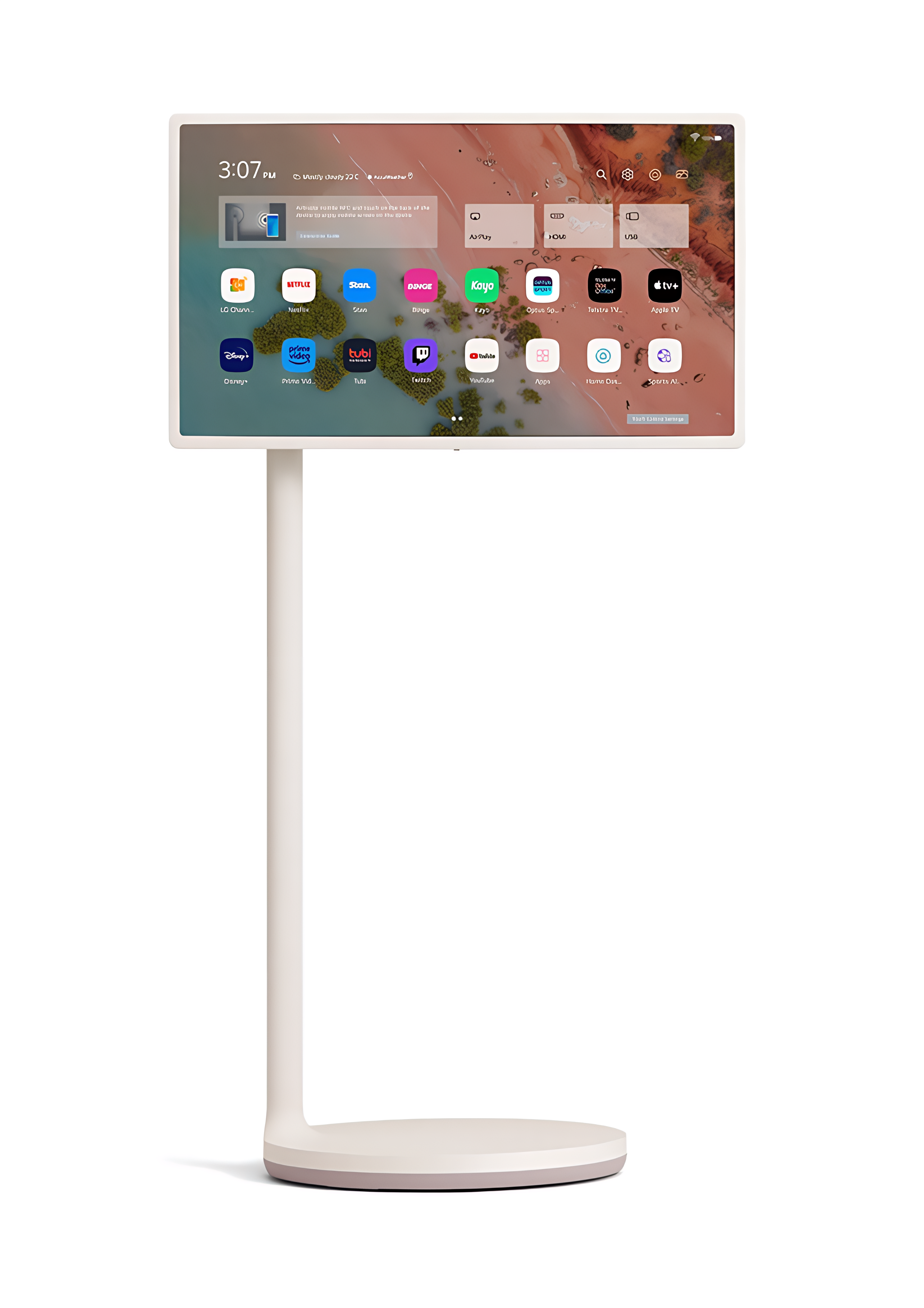 27/32’’ Touch & Smart – Der Bildschirm, der Sie überallhin begleitet, ganz ohne Kabel